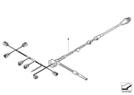 12517566510 - Engine Electrical System: Wiring Harness, Engine Trans. Module for BMW Image