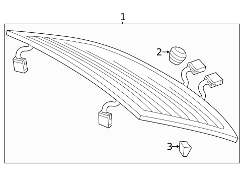 Glass - Lift Gate for 2025 Audi Q3 #0