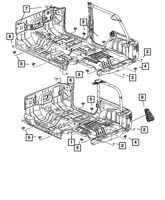 68060225AA - Body Sheet Metal Except Doors: Tape for Mopar Image image