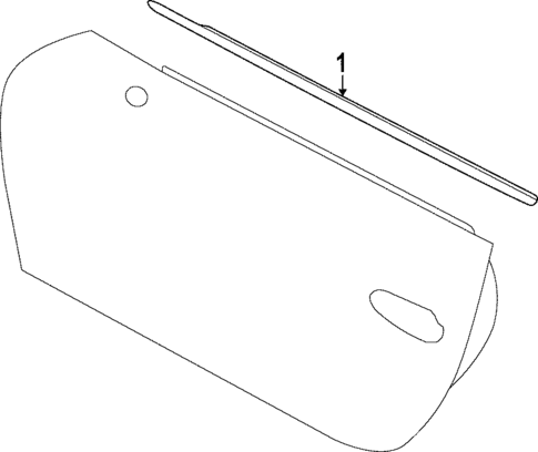 Exterior Trim - Door for 2023 Porsche 911 #0