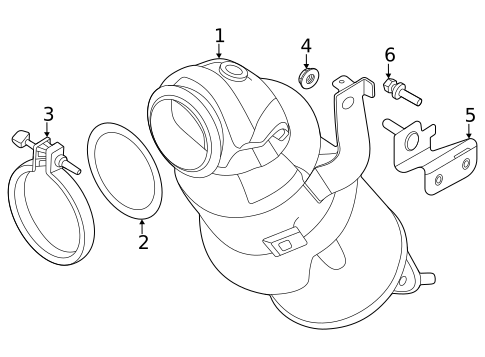 Converter for 2023 Genesis G80 #0
