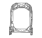 68376555AA - Body: Seat Back Frame for Mopar Image