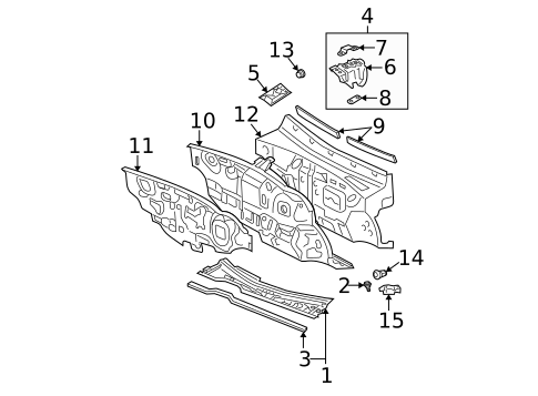 Cowl for 2003 Lexus ES300 #0