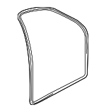 4B0831721E - Body: Weather-strip On Body for Audi: A6, A6 Quattro, Allroad Quattro Image