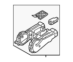 4N0820027 - HVAC: Air Inlet for Audi: A8 Quattro, Q8, RS Q8, S8, SQ8 Image
