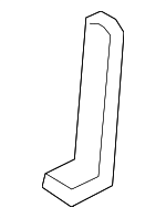 84635J3000NNB - Body: Inner Cover for Hyundai: Veloster, Veloster N Image