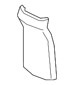 84671J3000NNB - Body: End Cover for Hyundai: Veloster, Veloster N Image