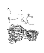 68687691AA - Electrical: A/c And Heater Wiring for Mopar Image