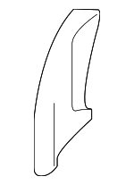 82227TZ5A01ZE - Body: Pivot Cover for Acura Image