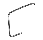 15772338 - Body: Weatherstrip for Hummer: H2 Image image