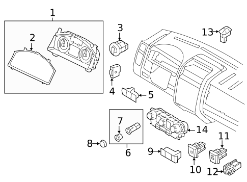 Driver Information Center for 2010 Mercury Mariner #0