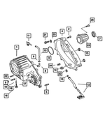 68023467AA - MP3022; Transfer Case: Front Case Half for Mopar Image