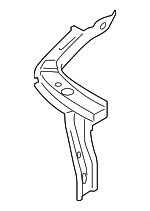 41007284101 - Body: Support Bracket for BMW: 228i, 228i xDrive, 230i, 230i xDrive, 320i, 320i xDrive, 328d, 328d xDrive, 328i, 328i GT xDrive, 328i xDrive, 330e, 330i, 330i GT xDrive, 330i xDrive, 335i, 335i GT xDrive, 335i xDrive, 340i, 340i GT xDrive, 340i xDrive, 428i, 428i Gran Coupe, 428i xDrive, 428i xDrive Gran Coupe, 430i, 430i Gran Coupe, 430i xDrive, 430i xDrive Gran Coupe, 435i, 435i Gran Coupe, 435i xDrive, 435i xDrive Gran Coupe, 440i, 440i Gran Coupe, 440i xDrive, 440i xDrive Gran Coupe, ActiveHybrid 3, M2, M235i, M235i xDrive, M240i, M240i xDrive, M3, M4 Image