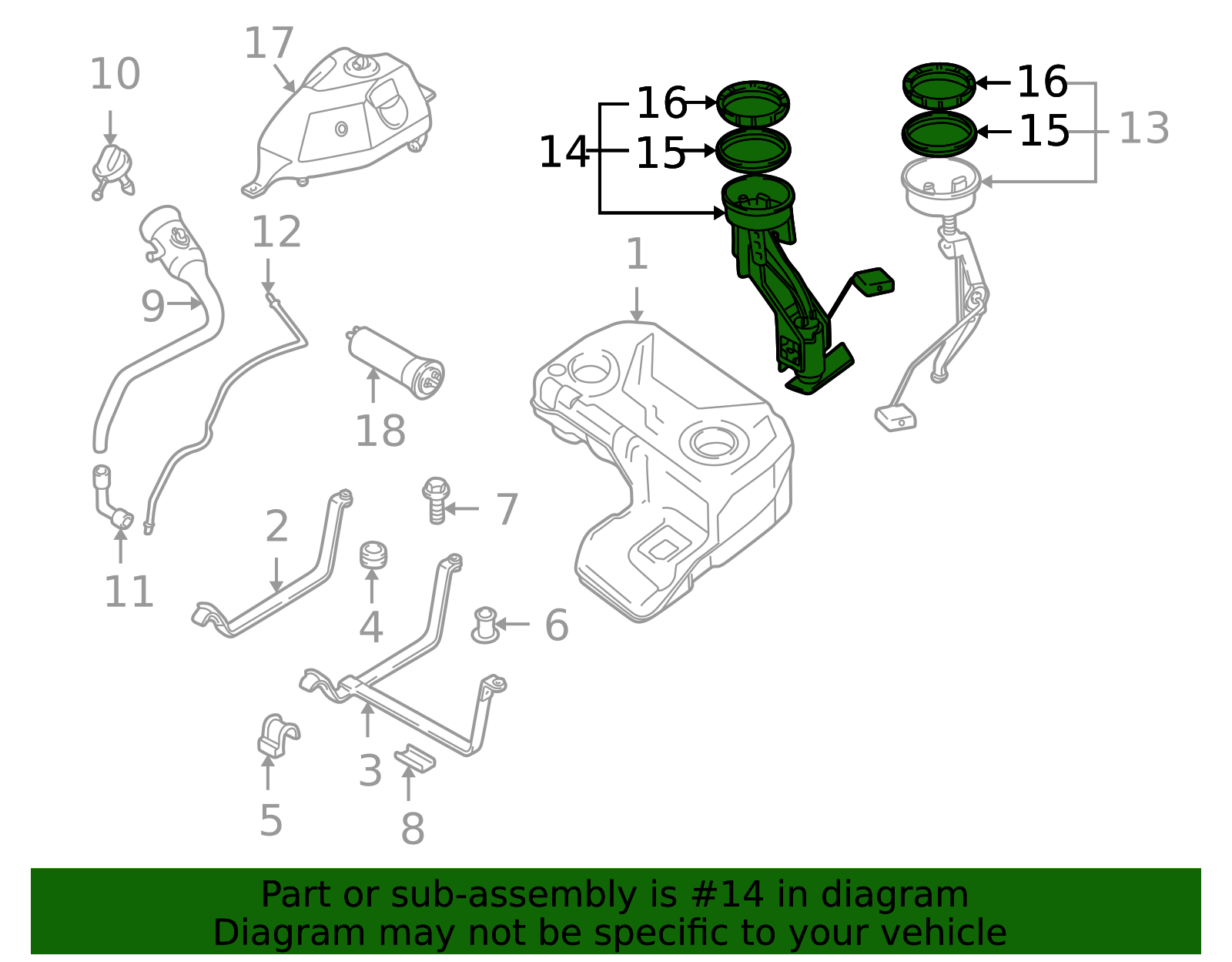 Uro Parts URO 16116755043 Electric Fuel Pump 16116755043