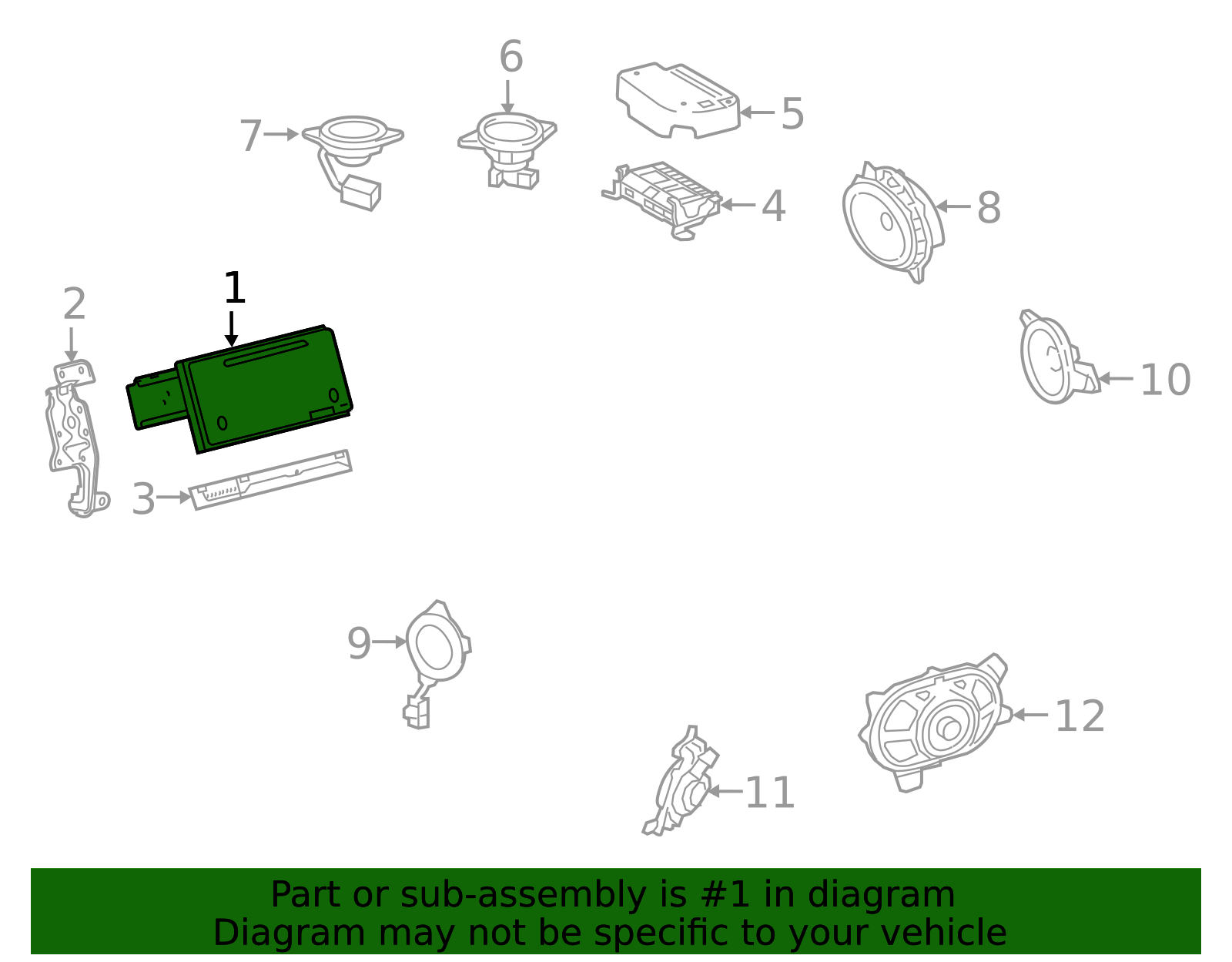 86140-08060 - Toyota Radio 2017 Toyota Sienna | Performance Auto Parts