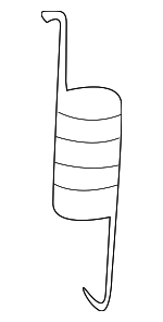 91175639 - Brakes: Brake Shoes Spring for GM Image