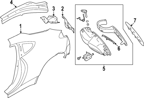 Fuel Door for 2022 Subaru BRZ #0