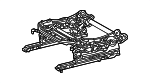 7201060800 - Body: Seat Frame for Lexus: LX600, LX700h Image