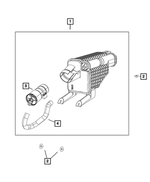 68684838AA - : Vapor Canister Assy for Mopar Image