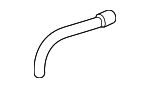 1K0121058BS - : Engine Coolant Hose for Volkswagen: Beetle, Golf, Jetta Image