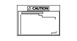 4266802030 - Body: Caution Label for Scion: tC, xA, xB, xD | Toyota: Camry, Celica, Corolla, Echo, Highlander, MR2 Spyder, Paseo, Prius, Prius Plug-In, Prius V, Tercel, Yaris Image