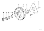 11221730680 - Engine: Flywheel for BMW Image