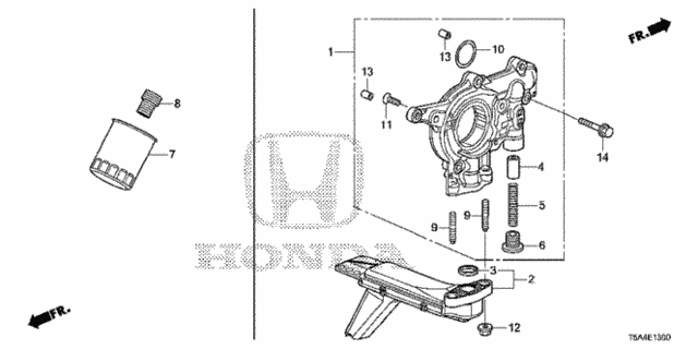 Oil Pump - Oil Strainer for 2016 Honda Fit #0