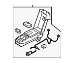 89905J6CE0RF2 - Body: Armrest for Kia: K900 Image