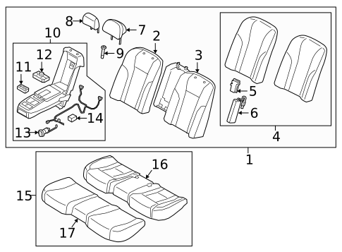 Power Seats for 2019 Kia K900 #1