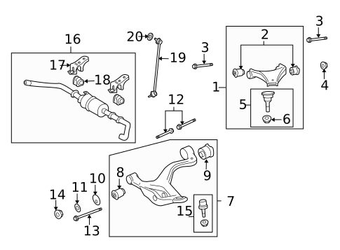 Suspension Components for 2013 Land Rover Range Rover Sport #0