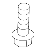 9YA020834 - Body: Upper Hinge Lower Bolt for Mazda: 2, 3, 5, 6, CX-3, CX-30, CX-5, CX-70, CX-9, CX-90, MX-30 EV, MX-5 Miata Image