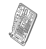 9203200 - Body: Seat Back Frame for Mercedes-Benz Image