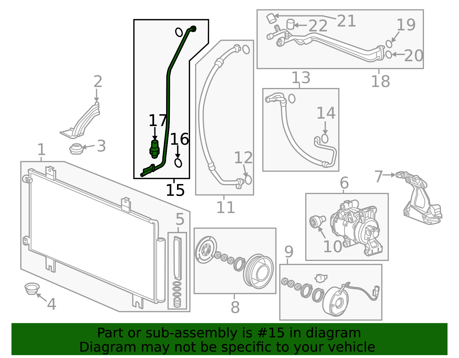 80341-T7W-A21 - Pipe Receiver - 2019 2020 Honda HR-V | Honda