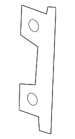 813353N000 - Body: Door Check Gasket for Hyundai Image