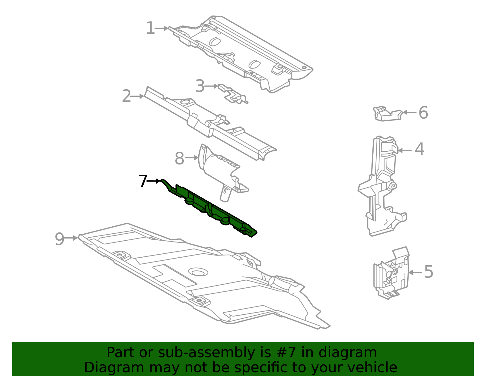 16592-25100 - Radiator Support Access Cover 2025 Toyota 4Runner | Longo ...