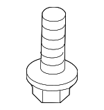 11611334 - Body: Lower Plate Bolt for Cadillac: CT4, CT5, Escalade, Escalade ESV, ESCALADE IQ | Chevrolet: Blazer EV, Bolt EUV, Colorado, Corvette, Equinox, Silverado 1500, Silverado 1500 LTD, Silverado 2500 HD, Silverado 3500 HD, Silverado EV, Suburban, Tahoe, Trailblazer, Traverse | GMC: Acadia, Canyon, Sierra 1500, Sierra 1500 Limited, Sierra 2500 HD, Sierra 3500 HD, Sierra EV, Terrain, Yukon, Yukon XL Image