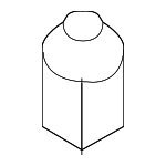 74829SDNA00 - Body: Trunk Lid Stop for Acura Image