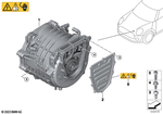 12355A07A83 - Engine Electrical System: Electric Motor for Mini Image