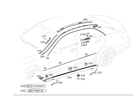 Exterior Detachable Parts for 2014 Mercedes-Benz E400 #0