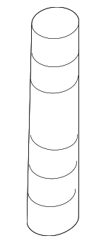 9008012001 - Cooling System: Thermostat Housing Stud for Scion: tC, xA, xB | Toyota: Camry, Celica, Corolla, Highlander Image