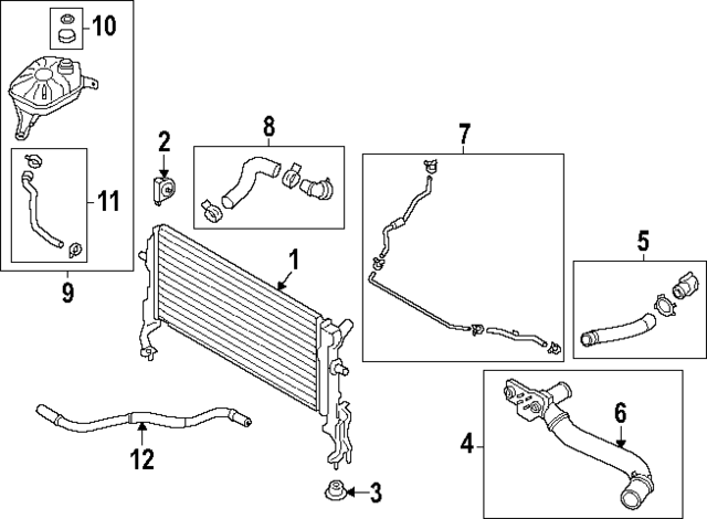25310BE050 - : Radiator Assembly for Hyundai Image