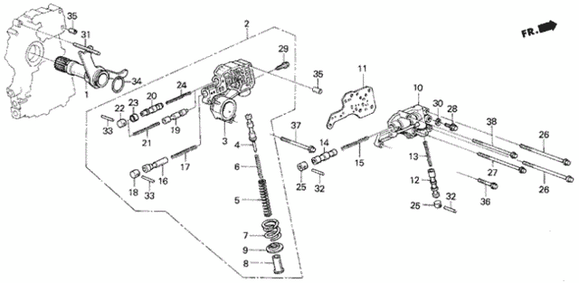 AT Lock-UP Valve ('86-'87) for 1987 Honda Civic #0