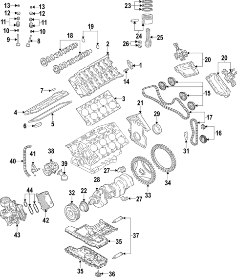 Engine for 2004 Audi A8 Quattro #1