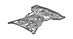 4655TG7A01ZZ - Body: Rear Floor Pan for Honda: Pilot Image