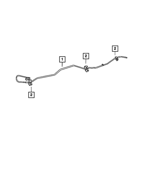 Fuel Lines for 2009 Dodge Durango #1