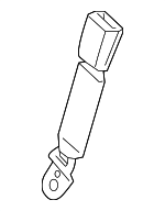 84779460 - Electrical: Center Buckle for Chevrolet: Silverado 1500, Silverado 1500 LTD, Silverado 2500 HD, Silverado 3500 HD, Suburban, Tahoe | GMC: Sierra 1500, Sierra 1500 Limited, Sierra 2500 HD, Sierra 3500 HD, Yukon, Yukon XL Image