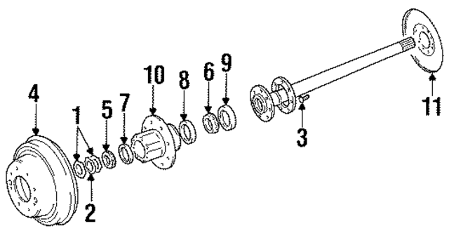 52007902 - Brakes: Drum for Mopar Image
