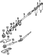F5AZ3D681A - Steering: Retainer Assembly for Lincoln: Continental, Town Car Image