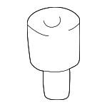 24507759 - Emission System: Secondary Air Injection Pump Mount Insulator for Buick: LeSabre | Pontiac: Bonneville Image