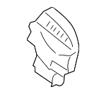 52107383171 - Body: Belt Guide for BMW: 428i, 428i xDrive, 430i, 430i xDrive, 435i, 435i xDrive, 440i, 440i xDrive, 640i, 640i Gran Coupe, 640i xDrive, 640i xDrive Gran Coupe, 650i, 650i Gran Coupe, 650i xDrive, 650i xDrive Gran Coupe, M4, M6, M6 Gran Coupe Image